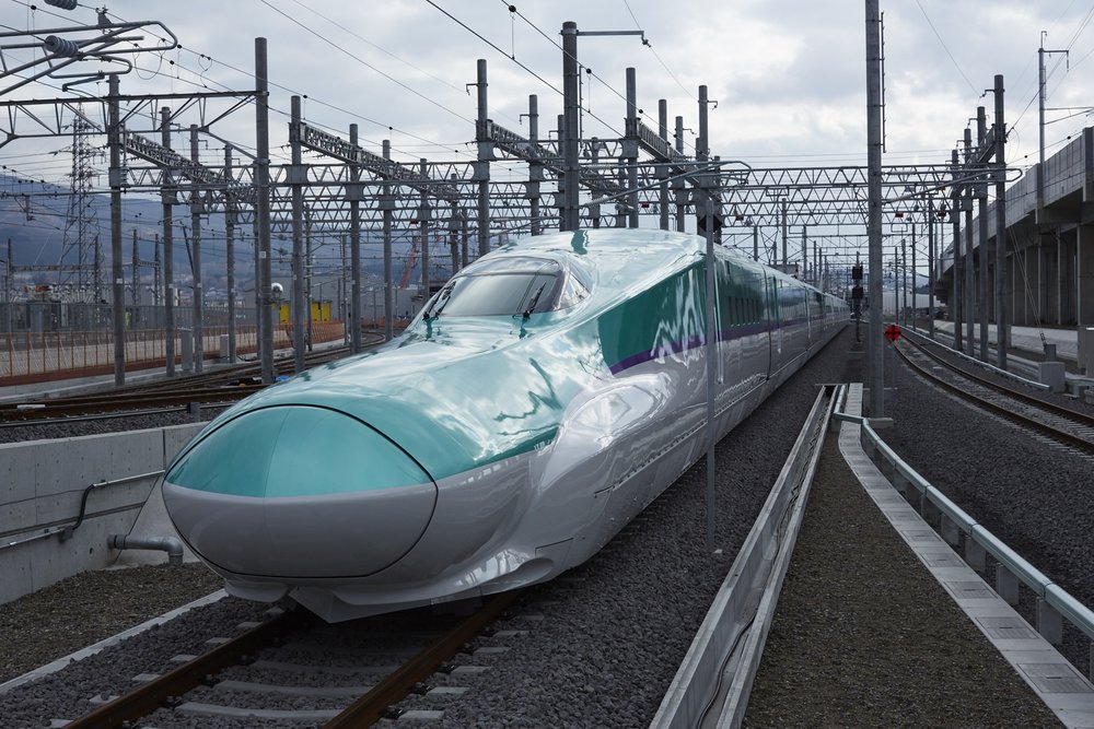 High speed trains use high performance NSK bearings
